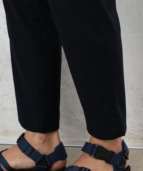 green label relaxing(グリーンレーベルリラクシング)の「CM TRC ストレッチ テーパード U/P 9分丈パンツ ◆(スラックス・メンズ・ブラック/ネイビー/ダークグレー・X-LARGE/LARGE/MEDIUM/SMALL)」の8枚目の写真