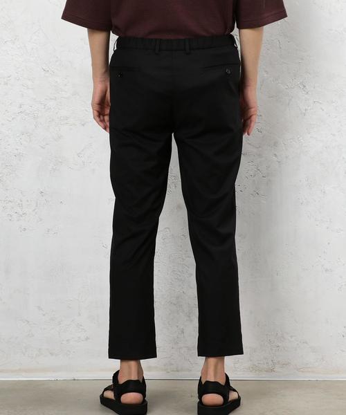 green label relaxing(グリーンレーベルリラクシング)の「CM TRC ストレッチ テーパード U/P 9分丈パンツ ◆(スラックス・メンズ・ブラック/ネイビー/ダークグレー・X-LARGE/LARGE/MEDIUM/SMALL)」の10枚目の写真
