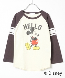 GLOBAL WORK | 【キッズ】ディズニープリントラグランTシャツ長袖/766690(Tシャツ/カットソー)