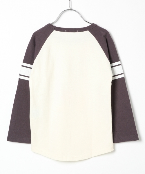 GLOBAL WORK（グローバルワーク）の「【キッズ】ディズニープリントラグランTシャツ長袖/766690（Tシャツ/カットソー・キッズ・ライトピンク/ブラック/その他・XX-LARGE/X-LARGE/LARGE/MEDIUM/SMALL）」の8枚目の写真