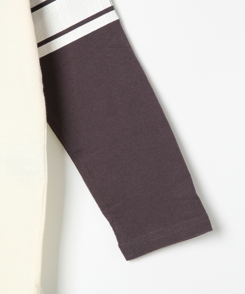 GLOBAL WORK（グローバルワーク）の「【キッズ】ディズニープリントラグランTシャツ長袖/766690（Tシャツ/カットソー・キッズ・ライトピンク/ブラック/その他・XX-LARGE/X-LARGE/LARGE/MEDIUM/SMALL）」の13枚目の写真