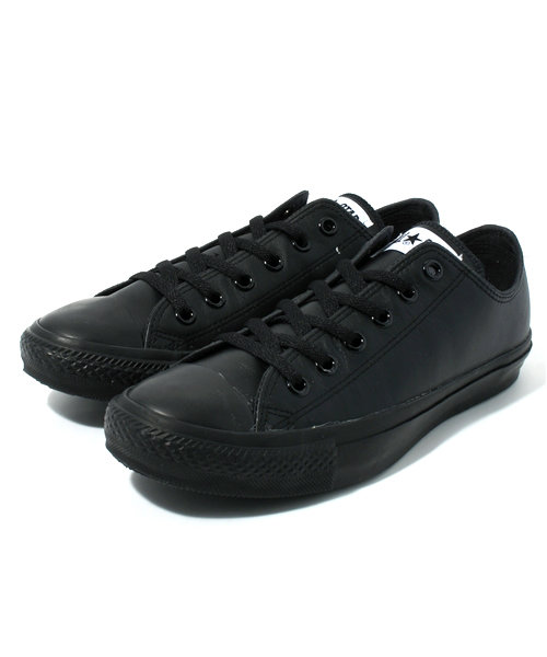 CONVERSE(コンバース)の「LEA ALL STAR OX/LEA オールスター OX(スニーカー・メンズ・ホワイト/ブラック/ブラック×ブラック・3/4/4.5/5/5.5/6/6.5/7/7.5/8/8.5/9/9.5/10.5/11.5/3.5)」の3枚目の写真