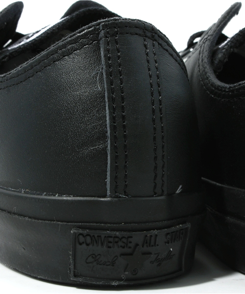 CONVERSE(コンバース)の「LEA ALL STAR OX/LEA オールスター OX(スニーカー・メンズ・ホワイト/ブラック/ブラック×ブラック・3/4/4.5/5/5.5/6/6.5/7/7.5/8/8.5/9/9.5/10.5/11.5/3.5)」の10枚目の写真