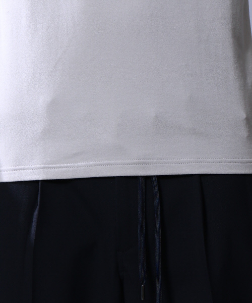 5351 POUR LES HOMMES（ゴーサンゴーイチプールオム）の「アルビニベアインレイタートルネックカットソー（Tシャツ/カットソー・メンズ・グレー/ブラック/ホワイト・44/46/48）」の12枚目の写真