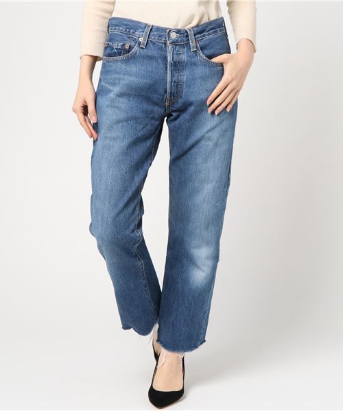 Levi S リーバイス の Levi S リーバイスカットオフデニム デニムパンツ Wear