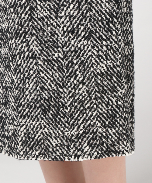 plage（プラージュ）の「Tweed タイトスカート◆（スカート・レディース・ブラック/ホワイト・34/36/38）」の21枚目の写真