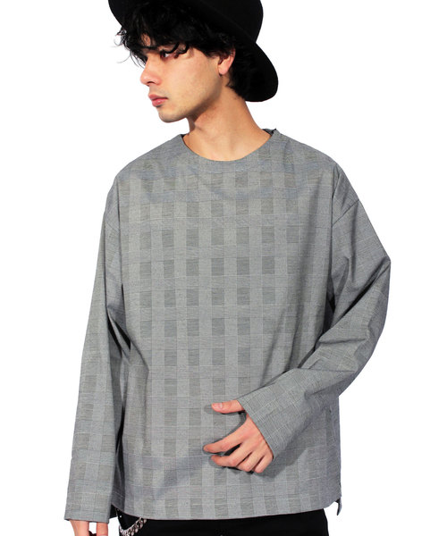 ８(eight)（エイト）の「グレンチェック プルオーバーシャツ（Tシャツ/カットソー・メンズ・ストライプ/チェック・MEDIUM/LARGE）」の11枚目の写真