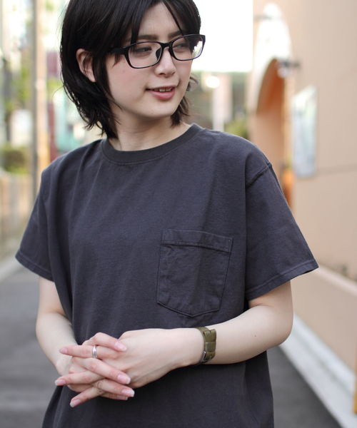 Goodwear(Since1983)(グッドウェア)の「GOODWEAR/ グッドウェア Tシャツワンピース(ワンピース・レディース・グレー/ネイビー/ブラック/グリーン・FREE)」の14枚目の写真