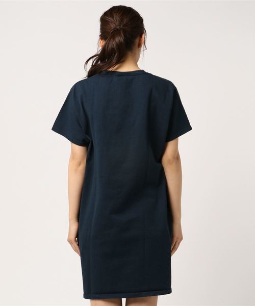 Goodwear(Since1983)(グッドウェア)の「GOODWEAR/ グッドウェア Tシャツワンピース(ワンピース・レディース・グレー/ネイビー/ブラック/グリーン・FREE)」の5枚目の写真