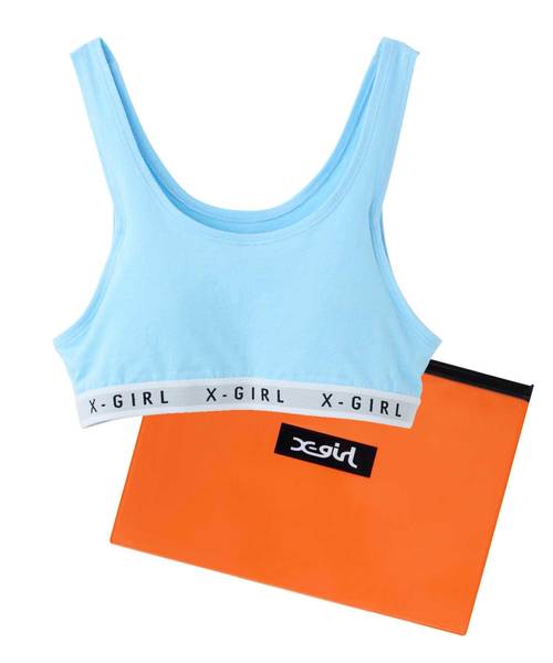 X Girl エックスガール の Sporty Bra Tops スポーツブラ Wear