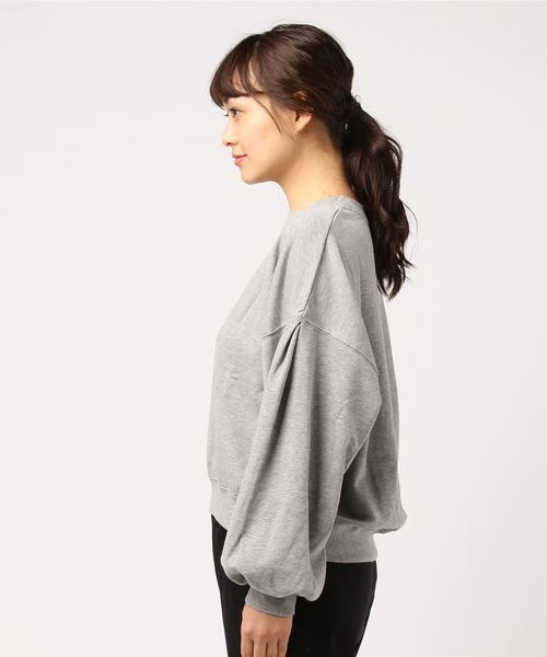 WEGO(ウィゴー)の「WEGO/デイリービッグシルエットスウェット(スウェット・レディース・杢グレー/ホワイト/ブルー/ピンク・FREE)」の17枚目の写真