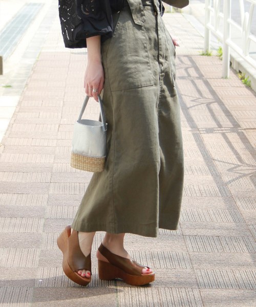 eness（エネス）の「【ENESS/エネス】別注ウェッジサンダル◆（サンダル・レディース・ブラック/ブラウン系その他2・36/37/38）」の18枚目の写真