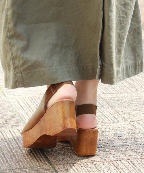 eness（エネス）の「【ENESS/エネス】別注ウェッジサンダル◆（サンダル・レディース・ブラック/ブラウン系その他2・36/37/38）」の20枚目の写真