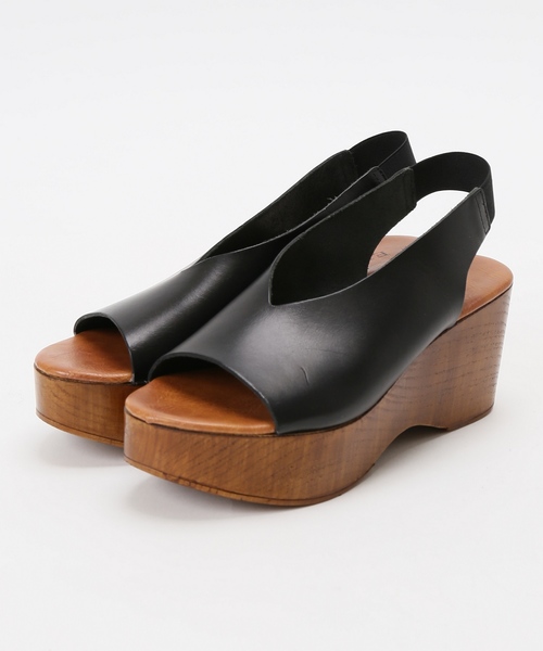 eness（エネス）の「【ENESS/エネス】別注ウェッジサンダル◆（サンダル・レディース・ブラック/ブラウン系その他2・36/37/38）」の21枚目の写真