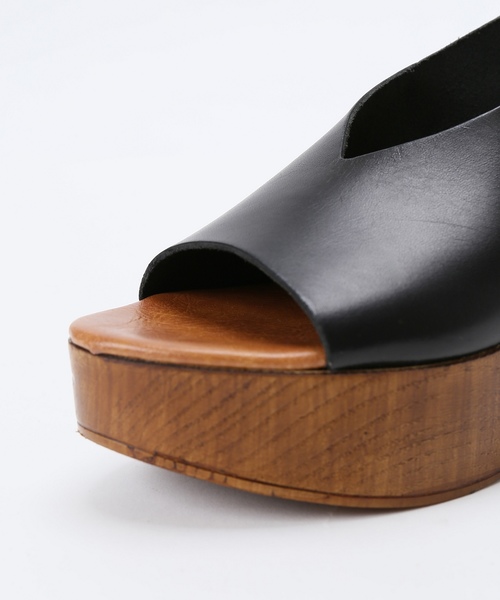 eness（エネス）の「【ENESS/エネス】別注ウェッジサンダル◆（サンダル・レディース・ブラック/ブラウン系その他2・36/37/38）」の3枚目の写真