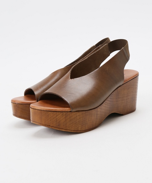 eness（エネス）の「【ENESS/エネス】別注ウェッジサンダル◆（サンダル・レディース・ブラック/ブラウン系その他2・36/37/38）」の8枚目の写真