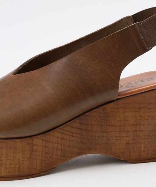 eness（エネス）の「【ENESS/エネス】別注ウェッジサンダル◆（サンダル・レディース・ブラック/ブラウン系その他2・36/37/38）」の9枚目の写真