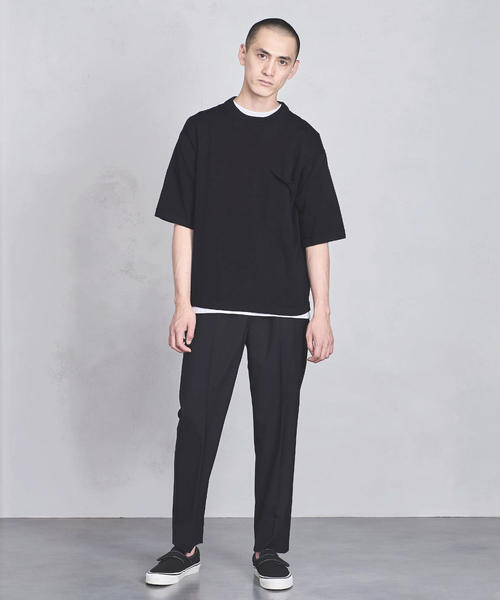 UNITED ARROWS（ユナイテッドアローズ）の「UAST ニット ビッグ Tシャツ（ニット/セーター・メンズ・ワインレッド/オリーブ/ブラック・X-LARGE/MEDIUM/SMALL/LARGE）」の17枚目の写真