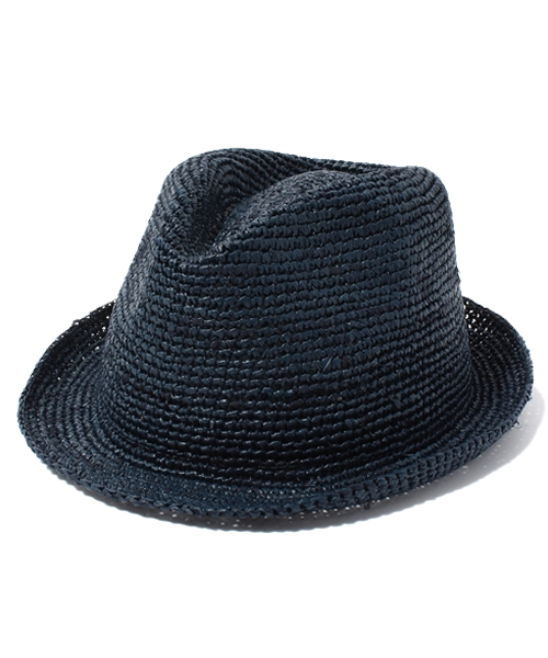 SHIPS GENERAL SUPPLY（シップスジェネラルサプライ）の「SGS: ラフィア/カラーハット■（ハット・メンズ・ワインレッド/ナチュラル/ブルー/グリーン/ネイビー/ブラウン・FREE）」の4枚目の写真