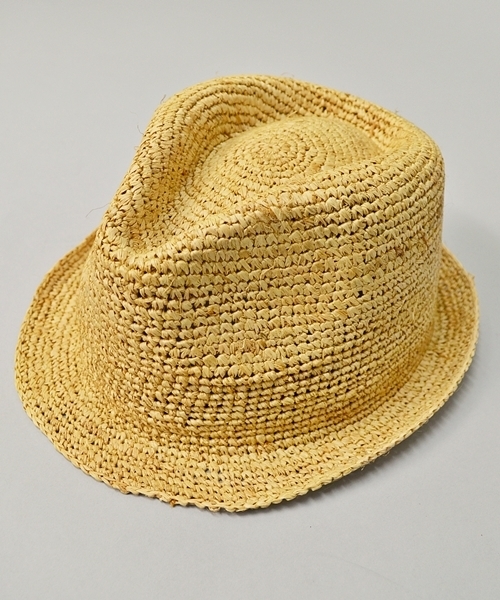 SHIPS GENERAL SUPPLY（シップスジェネラルサプライ）の「SGS: ラフィア/カラーハット■（ハット・メンズ・ワインレッド/ナチュラル/ブルー/グリーン/ネイビー/ブラウン・FREE）」の10枚目の写真