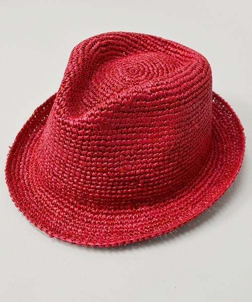 SHIPS GENERAL SUPPLY（シップスジェネラルサプライ）の「SGS: ラフィア/カラーハット■（ハット・メンズ・ワインレッド/ナチュラル/ブルー/グリーン/ネイビー/ブラウン・FREE）」の13枚目の写真