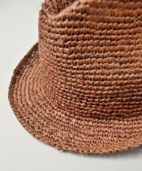 SHIPS GENERAL SUPPLY（シップスジェネラルサプライ）の「SGS: ラフィア/カラーハット■（ハット・メンズ・ワインレッド/ナチュラル/ブルー/グリーン/ネイビー/ブラウン・FREE）」の15枚目の写真