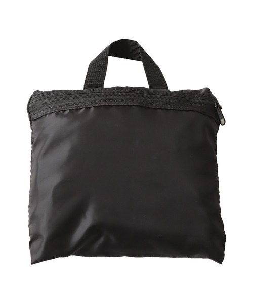 antiqua(アンティカ)の「収納式エコバッグ(バックパック/リュック・メンズ・ブラック/ネイビー/ブラック系その他/カーキ/グレー・FREE)」の8枚目の写真