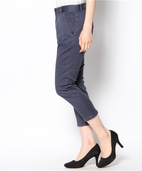 JOURNAL STANDARD（ジャーナルスタンダード）の「ハイパワーストレッチ クロップドパンツ　#（その他パンツ・レディース・ダークブルー/ブラウン系その他/カーキ/ホワイト・38/36/40）」の5枚目の写真