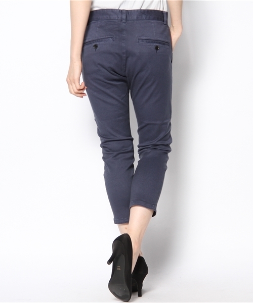 JOURNAL STANDARD（ジャーナルスタンダード）の「ハイパワーストレッチ クロップドパンツ　#（その他パンツ・レディース・ダークブルー/ブラウン系その他/カーキ/ホワイト・38/36/40）」の6枚目の写真