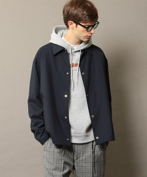 BEAUTY&YOUTH UNITED ARROWS（ビューティーアンドユースユナイテッドアローズ）の「BY TR コーチジャケット о（ブルゾン・メンズ・ブラック/ブラウン/ネイビー・X-LARGE/SMALL/MEDIUM/LARGE）」の3枚目の写真