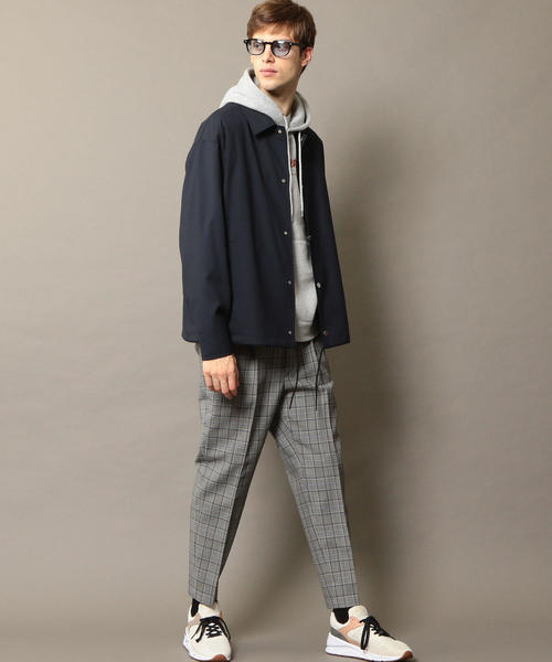 BEAUTY&YOUTH UNITED ARROWS（ビューティーアンドユースユナイテッドアローズ）の「BY TR コーチジャケット о（ブルゾン・メンズ・ブラック/ブラウン/ネイビー・X-LARGE/SMALL/MEDIUM/LARGE）」の8枚目の写真