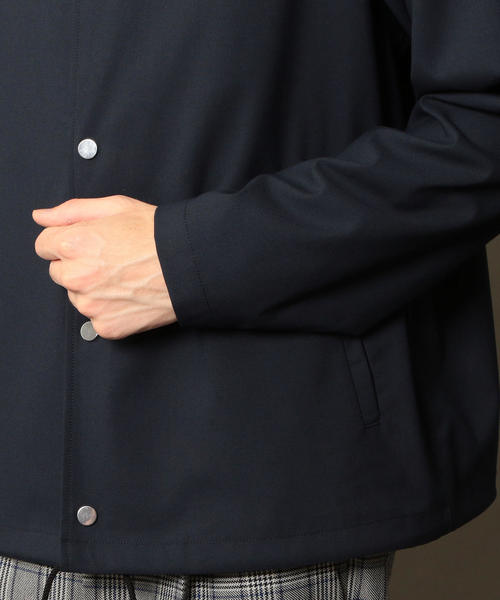 BEAUTY&YOUTH UNITED ARROWS（ビューティーアンドユースユナイテッドアローズ）の「BY TR コーチジャケット о（ブルゾン・メンズ・ブラック/ブラウン/ネイビー・X-LARGE/SMALL/MEDIUM/LARGE）」の16枚目の写真