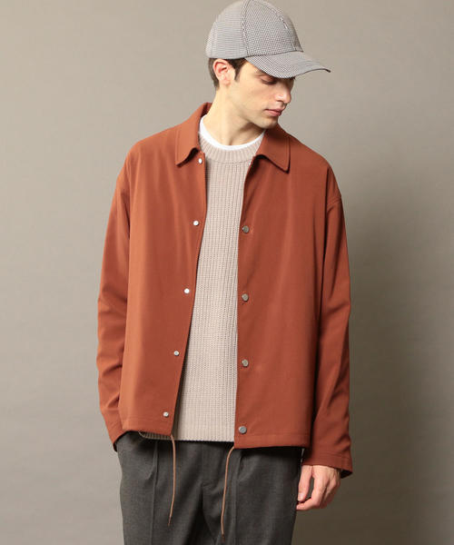 BEAUTY&YOUTH UNITED ARROWS（ビューティーアンドユースユナイテッドアローズ）の「BY TR コーチジャケット о（ブルゾン・メンズ・ブラック/ブラウン/ネイビー・X-LARGE/SMALL/MEDIUM/LARGE）」の9枚目の写真