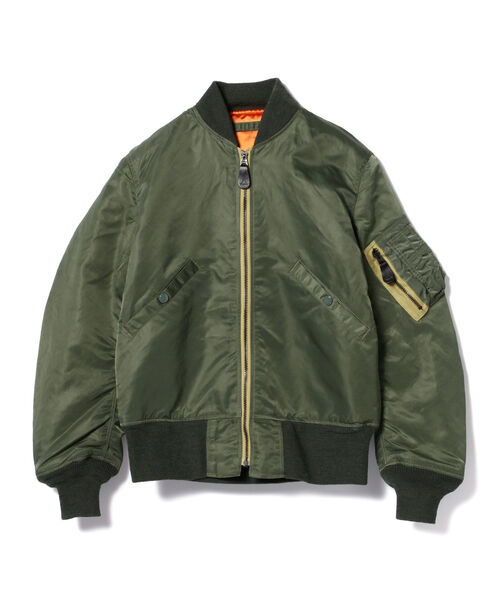 Buzz Rickson's（バズリクソンズ）の「BUZZ RICKSON'S / L-2B H-TYPE フライト ジャケット（ブルゾン・メンズ・オリーブ・X-SMALL）」の2枚目の写真