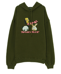 Candy Stripper | CREEPY ANIMALS SWEAT HOODIE(パーカー)