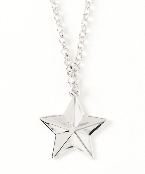 DING(ディング)の「DING/スターネックレス(ネックレス・レディース・シルバー/ゴールド・FREE)」の1枚目の写真