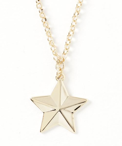 DING(ディング)の「DING/スターネックレス(ネックレス・レディース・シルバー/ゴールド・FREE)」の2枚目の写真