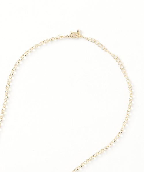 DING(ディング)の「DING/スターネックレス(ネックレス・レディース・シルバー/ゴールド・FREE)」の4枚目の写真