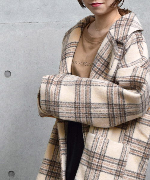 シャギーチェックジャケット アイボリー52 12_000000000332.jpg?1722500619