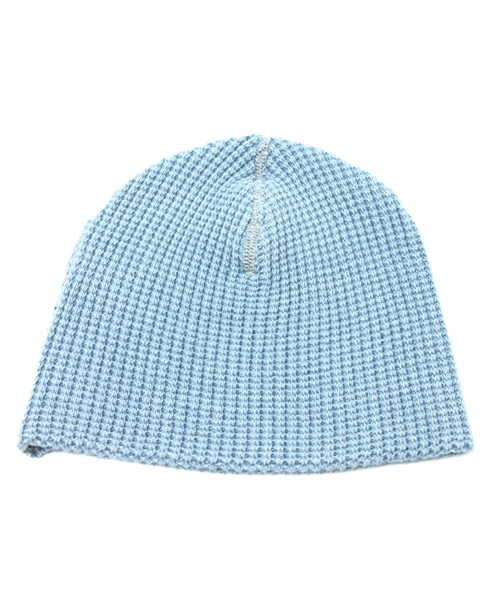 BEAMS(ビームス)の「□Sanca / インディゴ ワッフル ワッチキャップ(ニットキャップ/ビーニー・メンズ・ブルー/インディゴブルー・ONE SIZE)」の1枚目の写真
