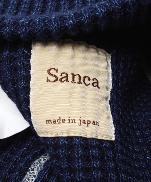 BEAMS(ビームス)の「□Sanca / インディゴ ワッフル ワッチキャップ(ニットキャップ/ビーニー・メンズ・ブルー/インディゴブルー・ONE SIZE)」の5枚目の写真