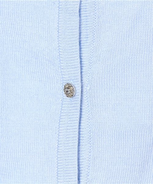 Chico（チコ）の「レースショルダーカーデ（カーディガン/ボレロ・レディース・ホワイト/ピンク/ブルー/ブラック・FREE）」の8枚目の写真