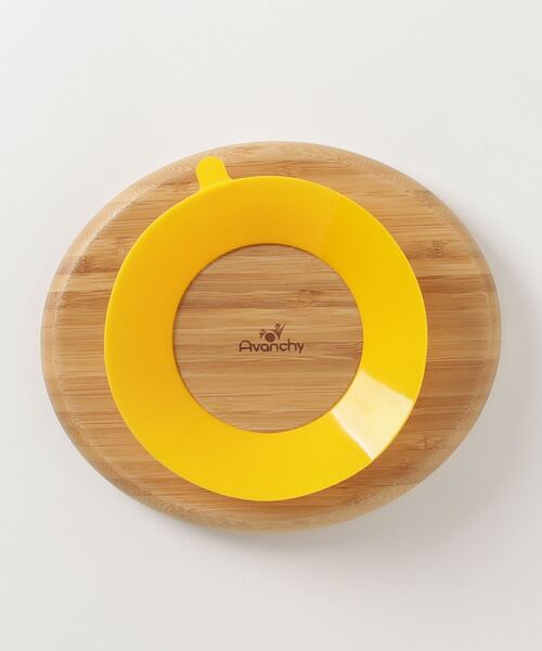 Avanchy（アバンシー）の「【T‐REX】Avanchy　竹のプレートワイド+スプーンセット（マグ/哺乳瓶/お食事グッズ・キッズ・ピンク/イエロー/グリーン/グレー・ONE SIZE）」の5枚目の写真