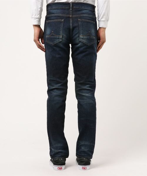 291295＝HOMME（ニーキューイチニーキューゴーオム）の「【291295=HOMME】　12oz ストレッチデニム　レギュラースリム　ヴィンテージ（デニムパンツ・メンズ・インディゴブルー・1/2/3/4）」の3枚目の写真
