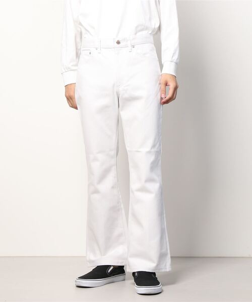 WASHED DENIM FLARED PANTS（デニムパンツ）｜JOHN LAWRENCE SULLIVAN