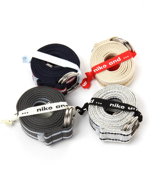 niko and...（ニコアンド）の「オリジナルラインテープベルト（ベルト・レディース・ブルー/グレー/ホワイト/レッド/ブラウン・0）」の12枚目の写真