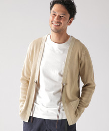 BAYFLOW | コットンリネンワッフルコンチョカーディガン(カーディガン/ボレロ)