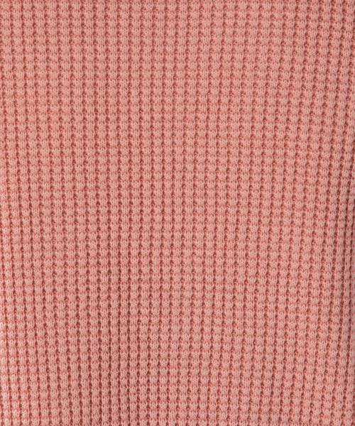 BAYFLOW（ベイフロー）の「コットンリネンワッフルコンチョカーディガン（カーディガン/ボレロ・メンズ・ベージュ/ライトブルー/ピンク・MEDIUM/LARGE）」の8枚目の写真