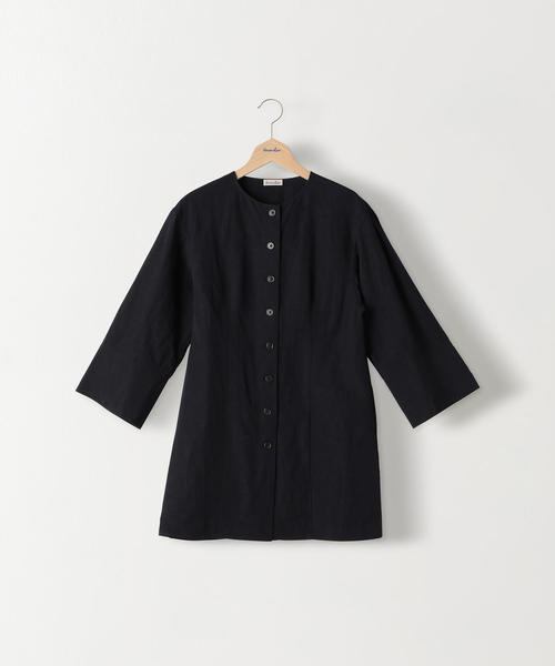 Steven Alan(スティーブンアラン)の「<Steven Alan>COTTON CREW NECK SHIRT/シャツ(シャツ/ブラウス・レディース・ベージュ/ネイビー・SMALL/MEDIUM)」の13枚目の写真