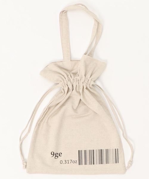 LOWRYS FARM（ローリーズファーム）の「キンチャクトート　830447（トートバッグ・レディース・ベージュ/オフホワイト/ブルー・FREE）」の7枚目の写真